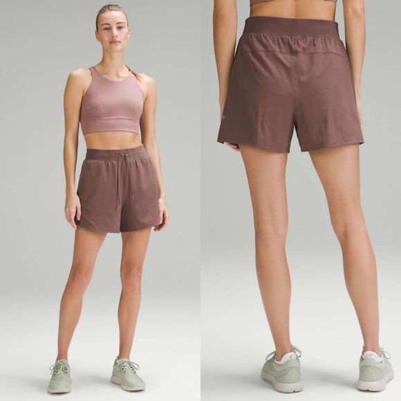lululemon athletica Pants - Lululemon License to Train High-Rise Short 4" Dark Oxide Size 2‎ W7CPYS
